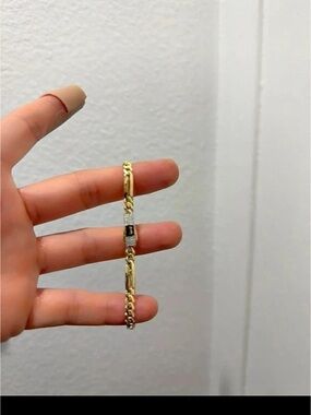 Authentic 10k yellow gold Monaco bracelet ⛔️FINAL PRICE⛔️